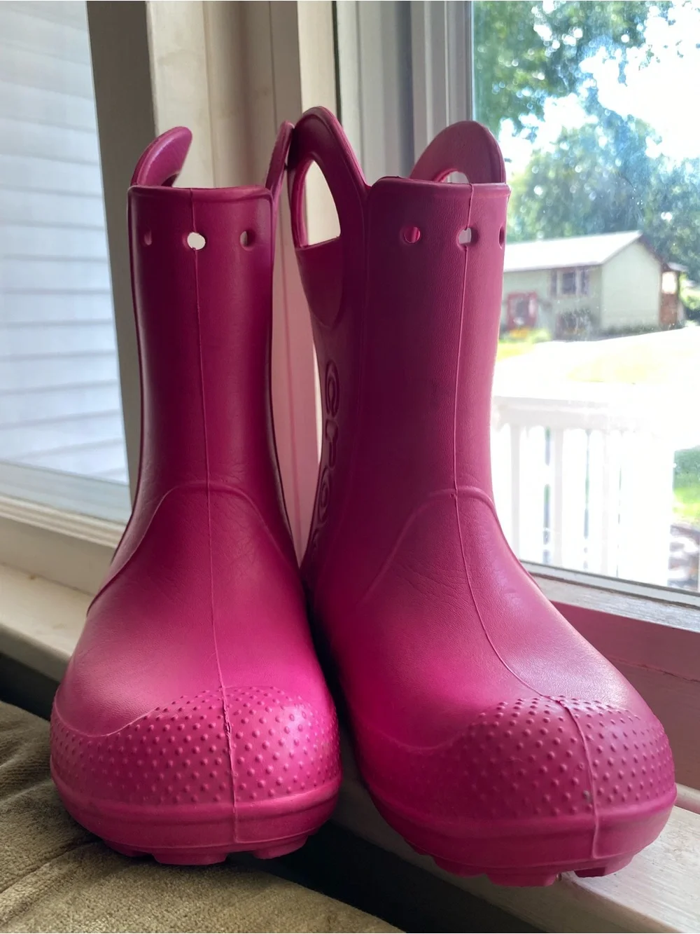 CROCS girls rain
